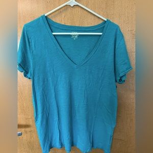 J Crew featherweight v neck